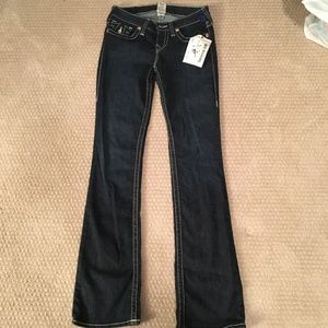 True Religion High Rise Boot Cut Jeans Size 26